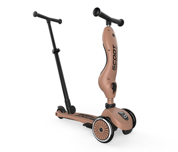 Scoot & Ride Highwaykick 1 Push and Go 2w1 Jeździk i hulajnoga Mocha - 1356966 - zdjęcie 2
